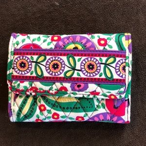 Vera Bradley trifold wallet